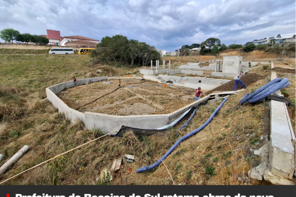 Prefeitura de Bocaina do Sul retoma obras da nova praça após novo processo licitatório