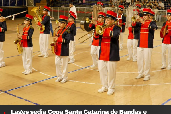 Lages sedia Copa Santa Catarina de Bandas e Fanfarras neste sábado