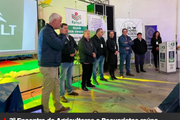 3º Encontro de Agricultores e Pecuaristas reúne produtores e profissionais do setor em Otacílio Costa
