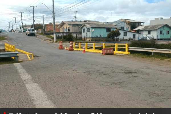 Tráfego de caminhões é proibido em ponte do bairro Habitação, em Lages