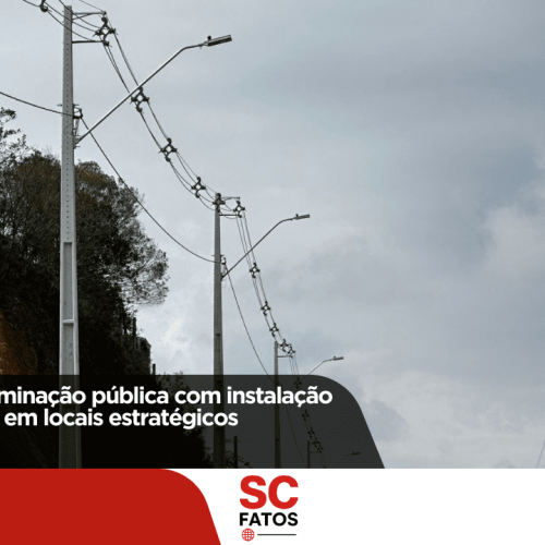 Lages reforça iluminação pública com instalação de novos pontos em locais estratégicos